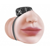 Мастурбатор-ротик с виброкольцом Satisfaction Beloved - Lola Games - в Ульяновске купить с доставкой