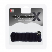 Чёрная веревка для связывания BONDX LOVE ROPE - 5 м. - Dream Toys - купить с доставкой в Ульяновске