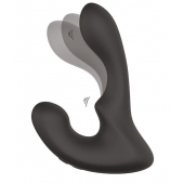 Чёрный массажер простаты с 2 моторами BOOTY ROCKER - Dream Toys - в Ульяновске купить с доставкой