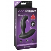 Черный массажер простаты Electro Stim Prostate Vibe с электростимуляцией - 13,3 см. - Pipedream - купить с доставкой в Ульяновске