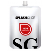Возбуждающий лубрикант на водной основе Splashglide Hot Stimulative - 100 мл. - Splashglide - купить с доставкой в Ульяновске