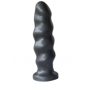 Черная насадка на трусики харнесс Platinum - 16 см. - LOVETOY (А-Полимер) - купить с доставкой в Ульяновске