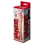 Насадка на пояс Harness RED LINE - 21,5 см. - LOVETOY (А-Полимер) - купить с доставкой в Ульяновске