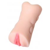Телесный двусторонний мастурбатор Rich Fruit - вагина и анус - ToyFa - в Ульяновске купить с доставкой