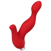 Красный силиконовый вибростимулятор простаты Proman - 12,5 см. - ToyFa - в Ульяновске купить с доставкой