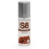 Смазка на водной основе S8 Flavored Lube со вкусом шоколада - 125 мл. - Stimul8 - купить с доставкой в Ульяновске