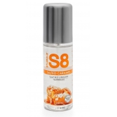 Смазка на водной основе S8 Flavored Lube со вкусом соленой карамели - 125 мл. - Stimul8 - купить с доставкой в Ульяновске