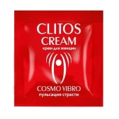 Пробник возбуждающего крема для женщин Clitos Cream - 1,5 гр. - Биоритм - купить с доставкой в Ульяновске