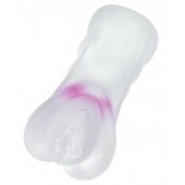 Прозрачный реалистичный мастурбатор Juicy Pussy Crystal Rose - ToyFa - в Ульяновске купить с доставкой