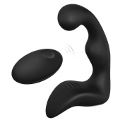 Черный вибромассажер простаты REMOTE BOOTY PLEASER - Dream Toys - в Ульяновске купить с доставкой