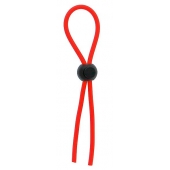 Красное эрекционное лассо с одной бусиной-утяжкой STRETCHY THIN LASSO - Dream Toys - в Ульяновске купить с доставкой