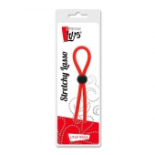 Красное эрекционное лассо с одной бусинкой-утяжкой STRETCHY THICK LASSO - Dream Toys - в Ульяновске купить с доставкой