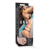 Телесный мастурбатор-ротик Angie - Blush Novelties - в Ульяновске купить с доставкой