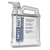 Канистра лубриканта Swiss Navy Water Based Lube на водной основе - 3,8 л. - Swiss navy - купить с доставкой в Ульяновске