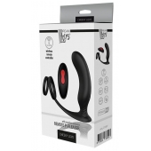 Черный массажер простаты REMOTE P-PLEASER - Dream Toys - в Ульяновске купить с доставкой