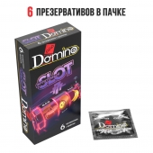 Ароматизированные презервативы DOMINO  Фруктовый слот  - 6 шт. - Domino - купить с доставкой в Ульяновске