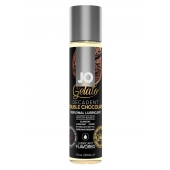 Лубрикант с ароматом шоколада JO GELATO DECADENT DOUBLE CHOCOLATE - 30 мл. - System JO - купить с доставкой в Ульяновске