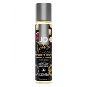Лубрикант с ароматом трюфелей из белого шоколада и малины JO GELATO WHITE CHOCOLATE RASPBERRY TRUFFLE - 30 мл. - System JO - купить с доставкой в Ульяновске