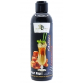 Интимный гель-смазка JUICY FRUIT с ароматом солёной карамели - 200 мл. - БиоМед - купить с доставкой в Ульяновске