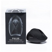 Черный инновационный мужской вибратор PULSE SOLO ESSENTIAL - Hot Octopuss - в Ульяновске купить с доставкой