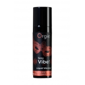 Разогревающий гель для массажа ORGIE Sexy Vibe Hot с эффектом вибрации - 15 мл. - ORGIE - купить с доставкой в Ульяновске
