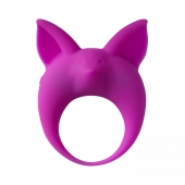 Фиолетовое эрекционное кольцо Kitten Kyle - Lola Games - в Ульяновске купить с доставкой