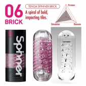 Мастурбатор SPINNER Brick - Tenga - в Ульяновске купить с доставкой
