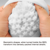 Белый мастурбатор Tenga Geo Coral - Tenga - в Ульяновске купить с доставкой