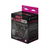 Черный пояс для насадок BEST CLASS STRAP - LOVETOY (А-Полимер) - купить с доставкой в Ульяновске