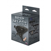Пояс HARNESS BEST SELECT с вагинальной пробкой - LOVETOY (А-Полимер) - купить с доставкой в Ульяновске