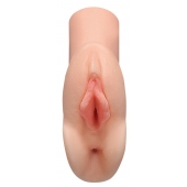 Телесный мастурбатор Perfect Pussy Double Stroker - Pipedream - в Ульяновске купить с доставкой