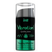 Жидкий интимный гель с эффектом вибрации Vibration! Ganjah - 15 мл. - INTT - купить с доставкой в Ульяновске