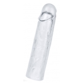Прозрачная насадка-удлинитель Flawless Clear Penis Sleeve Add 1 - 15,5 см. - Lovetoy - в Ульяновске купить с доставкой