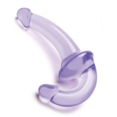 Фиолетовый безремневой страпон Strapless Strap-On - Lux Fetish - купить с доставкой в Ульяновске