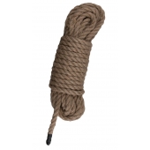 Пеньковая веревка для связывания Hemp Rope - 5 м. - Easy toys - купить с доставкой в Ульяновске