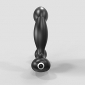 Черный вибромассажер простаты и промежности Prostate Pro с пультом ДУ - Bathmate - в Ульяновске купить с доставкой