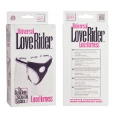 Трусы для страпона с универсальным креплением Universal Love Rider Luxe Harness - California Exotic Novelties - купить с доставкой в Ульяновске