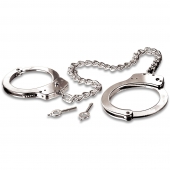 Металлические наручники Metal Leg Cuffs - Pipedream - купить с доставкой в Ульяновске