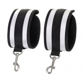 Серебристо-черные оковы Anonymo - ToyFa - купить с доставкой в Ульяновске