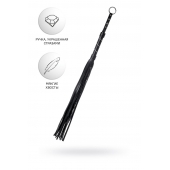 Черный флоггер Anonymo - 64 см. - ToyFa - купить с доставкой в Ульяновске