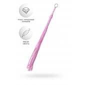 Розовый флоггер Anonymo - 64 см. - ToyFa - купить с доставкой в Ульяновске