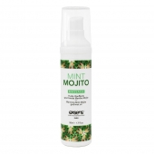 Разогревающее массажное масло с ароматом мохито Gourmet Mint Mojito - 50 мл. - Exsens - купить с доставкой в Ульяновске