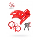 Красный мужской пояс верности из пластика - ToyFa - купить с доставкой в Ульяновске