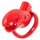 Красный мужской пояс верности из пластика - ToyFa - купить с доставкой в Ульяновске