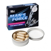 Пищевой концентрат для мужчин MANS FORCE  - 12 капсул - Sitabella - купить с доставкой в Ульяновске