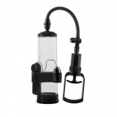 Прозрачная вакуумная помпа с вибрацией Vibrating Penis Pump - Dream Toys - в Ульяновске купить с доставкой