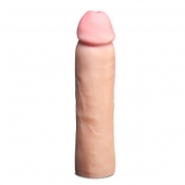 Телесная фаллическая насадка на пенис Magnum Xtender - 23 см. - Blush Novelties - в Ульяновске купить с доставкой