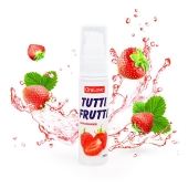 Гель-смазка Tutti-frutti с земляничным вкусом - 30 гр. - Биоритм - купить с доставкой в Ульяновске