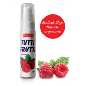 Гель-смазка Tutti-frutti с малиновым вкусом - 30 гр. - Биоритм - купить с доставкой в Ульяновске