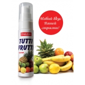Гель-смазка Tutti-frutti со вкусом тропических фруктов - 30 гр. - Биоритм - купить с доставкой в Ульяновске